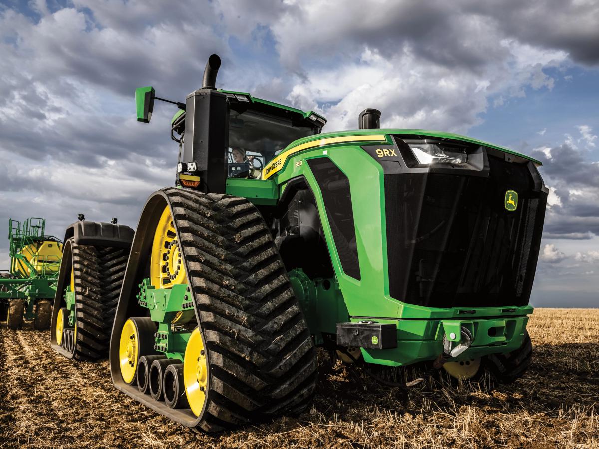 A John Deere bemutatta első teljesen elektromos traktorát
